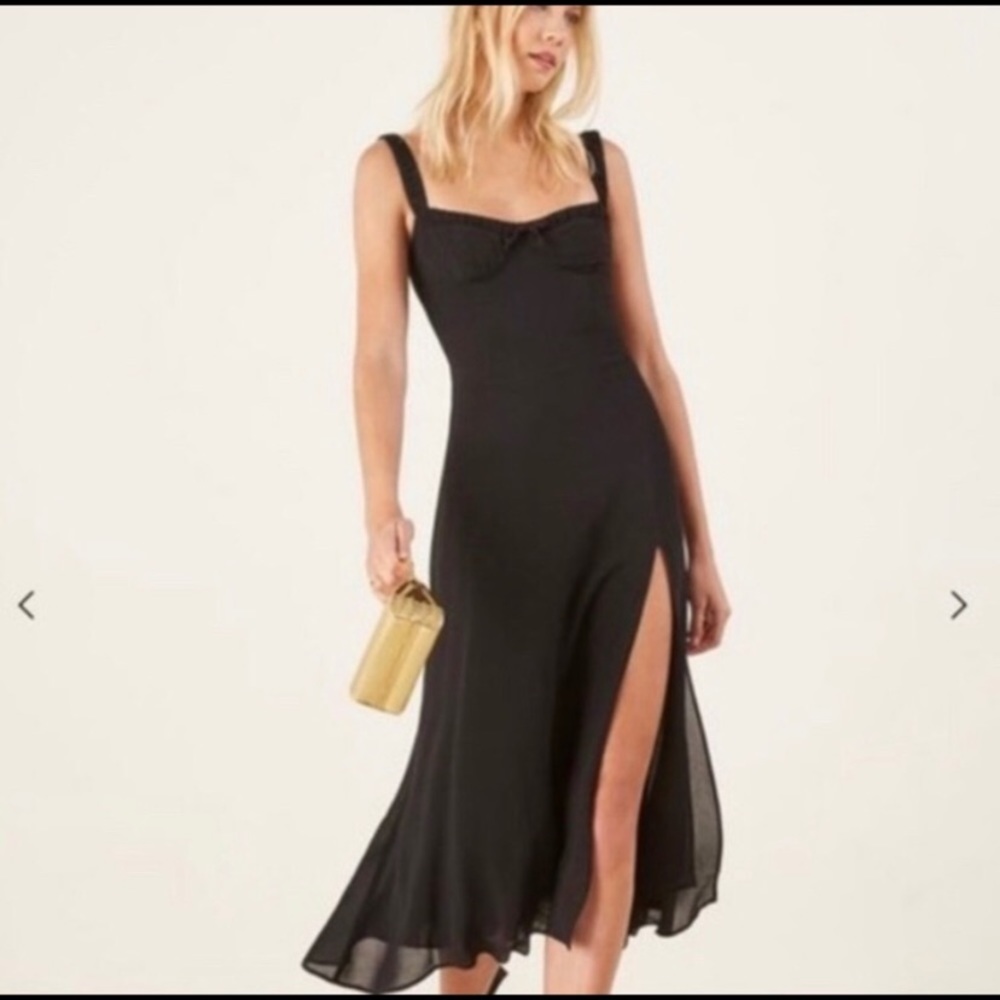 Reformation peridot dress sz 10 new with tags